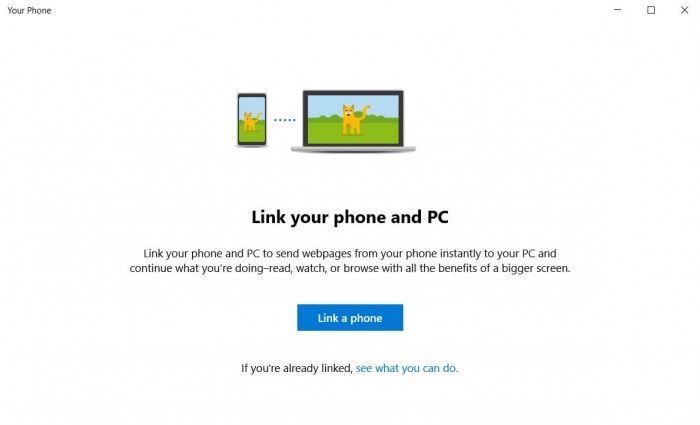 微软将Your Phone应用带到Windows 10桌面