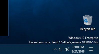 使用Timeline时应用崩溃可修复，Windows 10 Build 17744发布