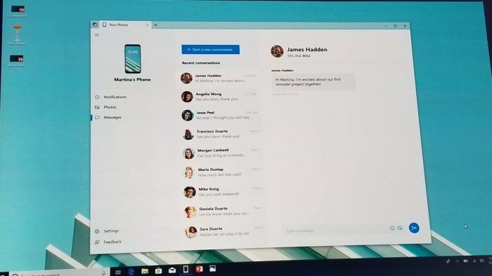 Windows 10新功能Your Phone体验