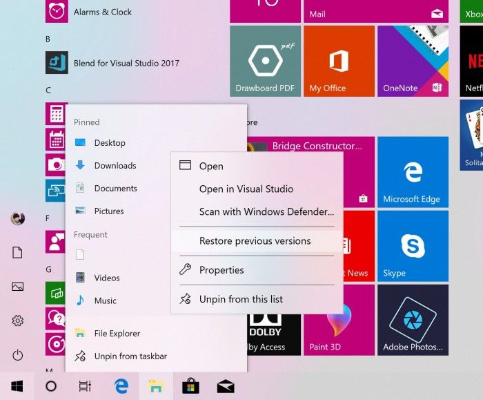 Windows 10 19H1亮色主题浅析和图赏