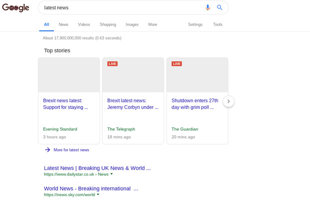 因欧盟新版权法，谷歌搜索可能要变身“无字天书”